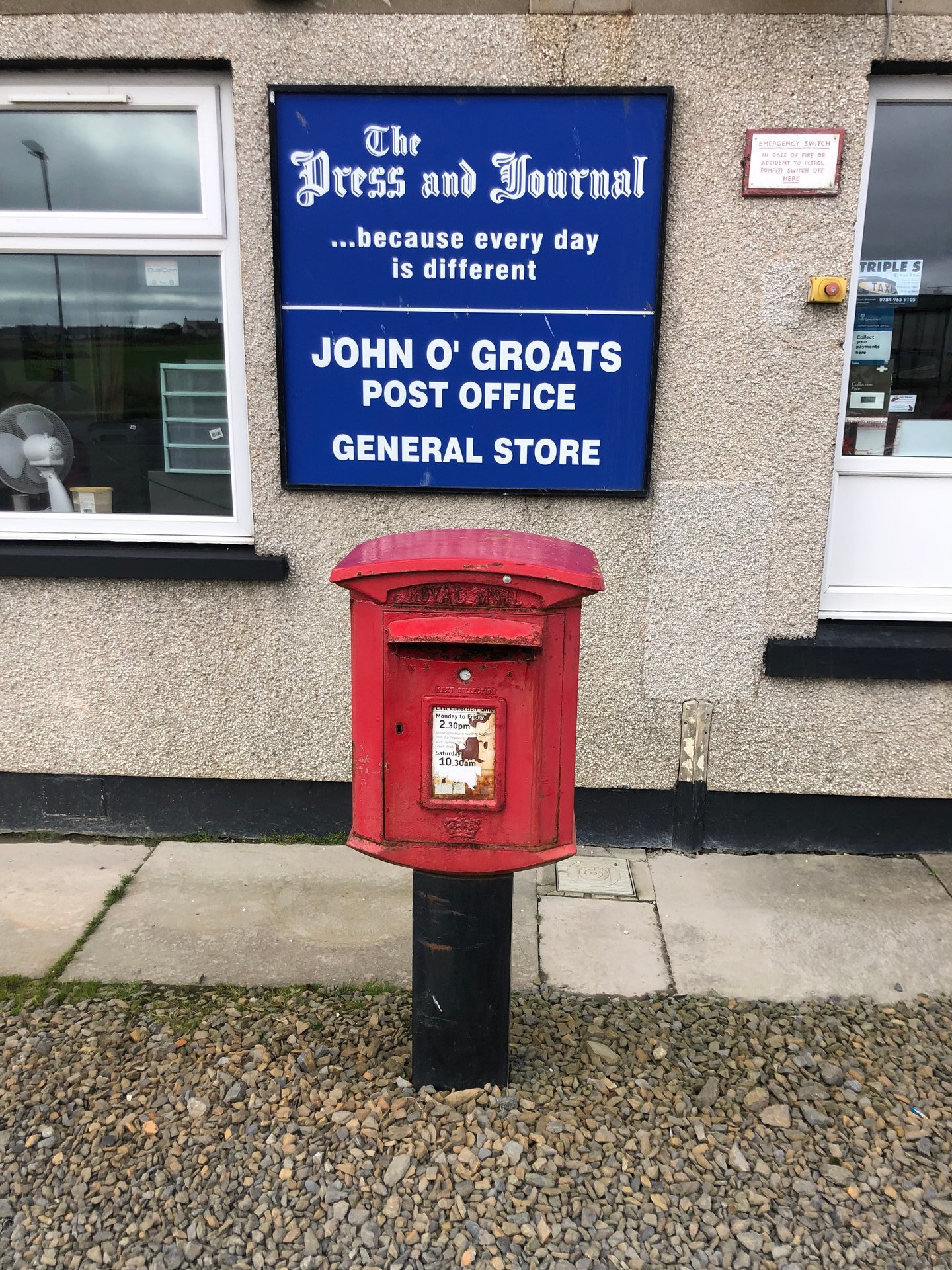 A99, John o' Groats, Scottish Crown
