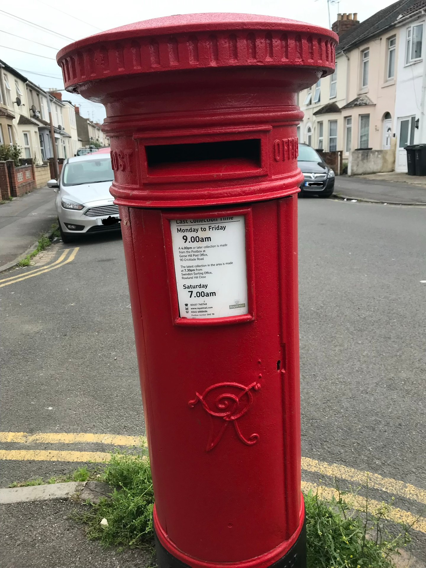 Beatrice Street, Swindon, Queen Victoria, Pillar Box