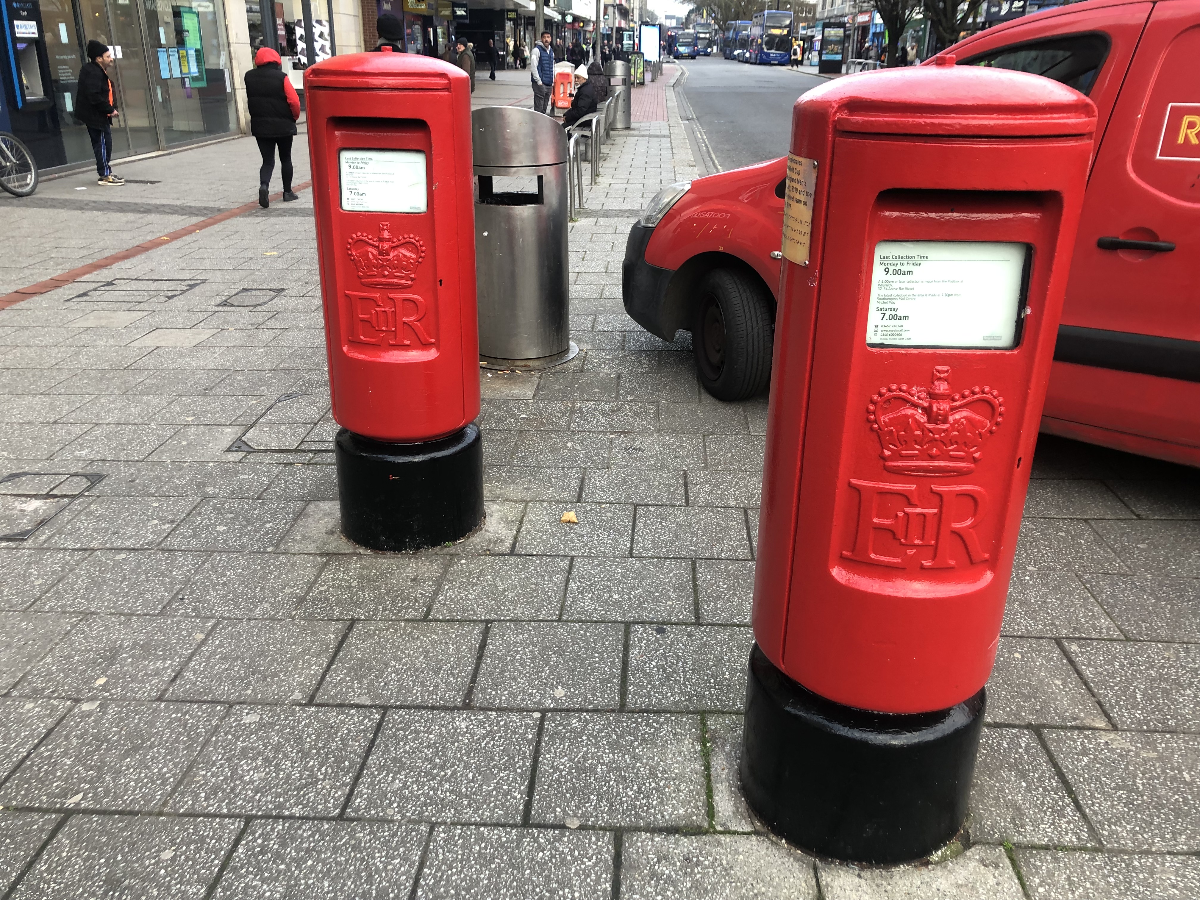 Above Bar Street, St Mary's, Queen Elizabeth II