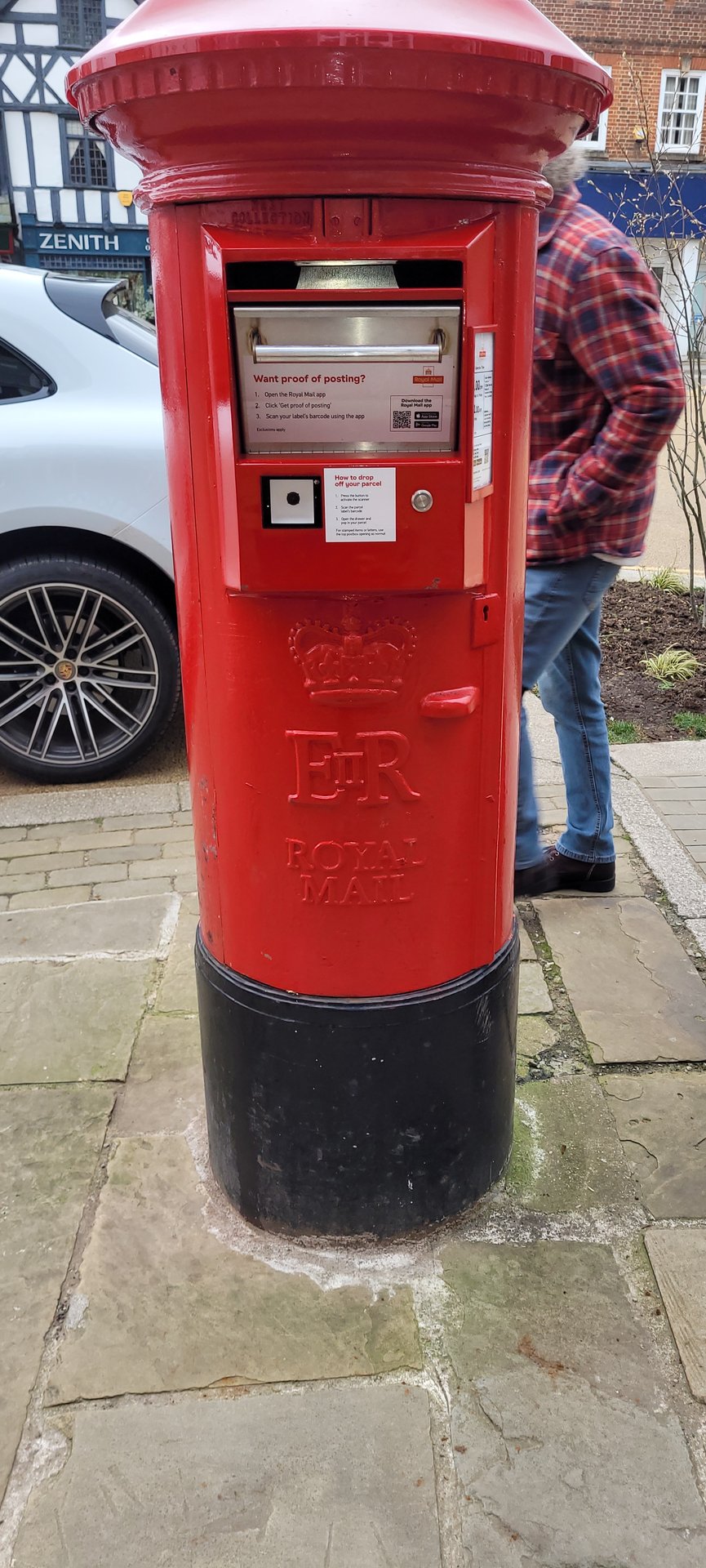Corn Square, Leominster, Queen Elizabeth II, Pillar Box