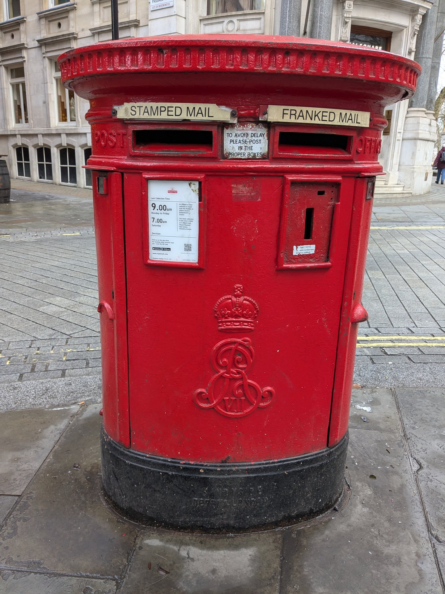 Northumberland Avenue, King Edward VII
