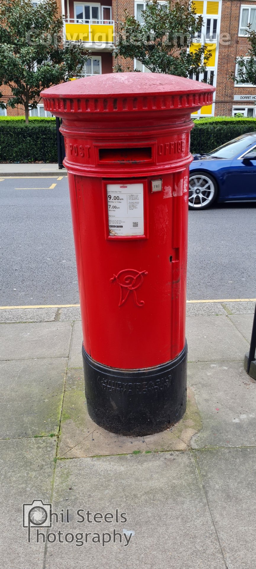 St Anns Road, Greater London, Queen Victoria, Pillar Box