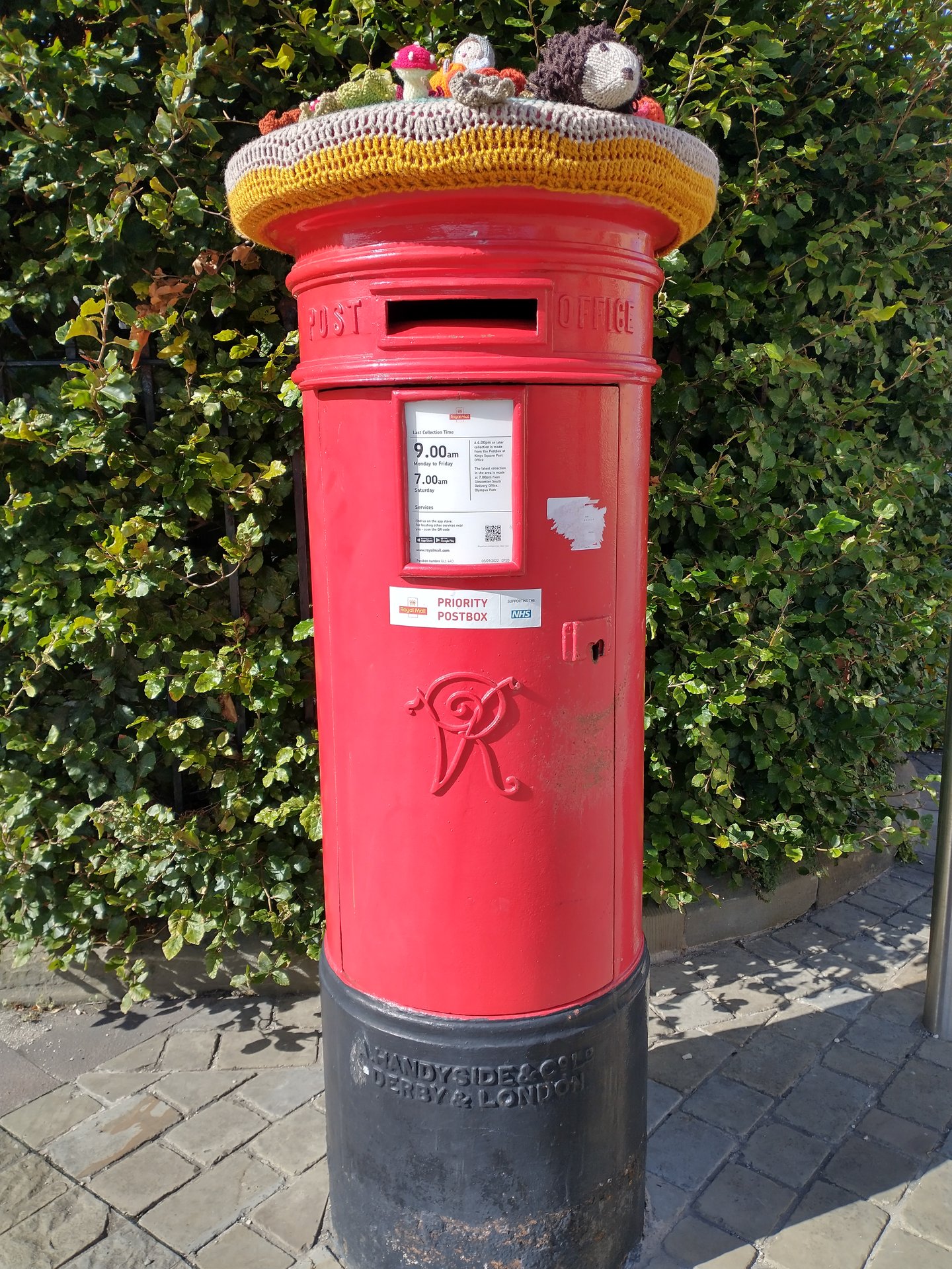 Cathedral Close, Gloucester, Queen Victoria, Pillar Box