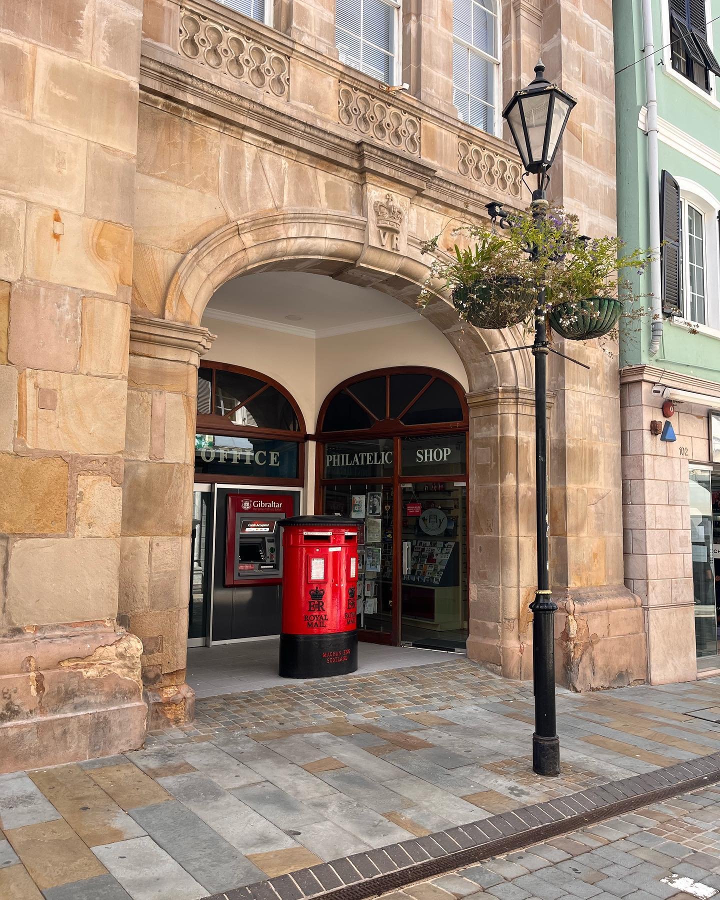 Main Street, Gibraltar, Queen Elizabeth II, Pillar Box