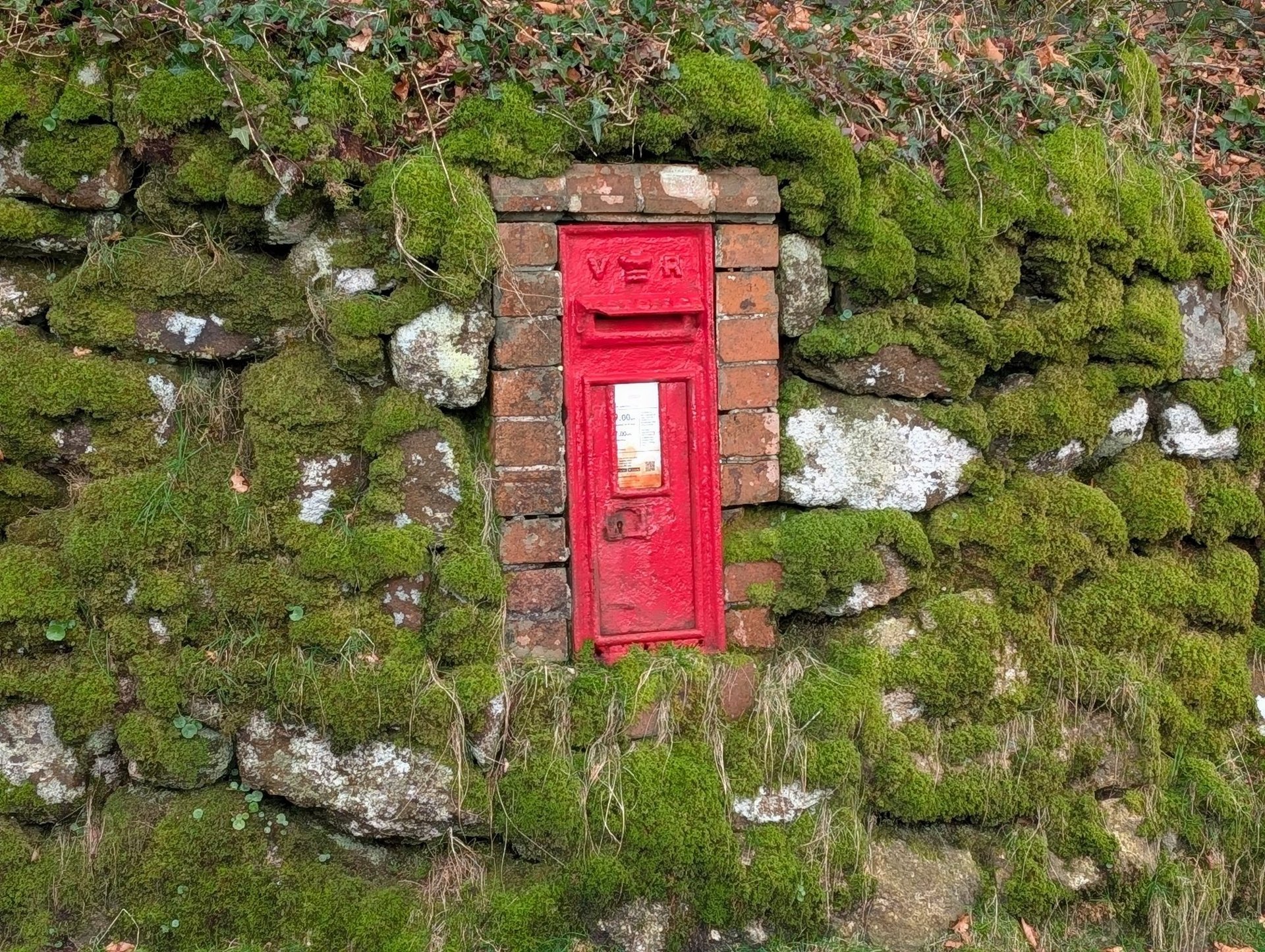 Huckworthy Bridge, Walkhampton, Queen Victoria, Wall Box