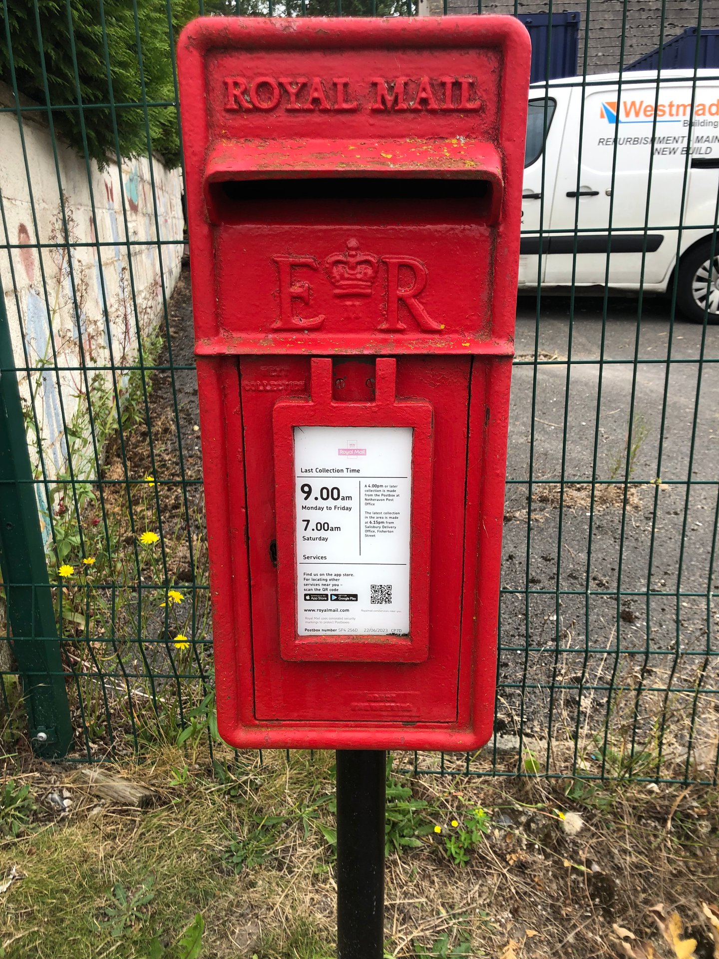 High Street, Salisbury, Queen Elizabeth II, Lamp Box
