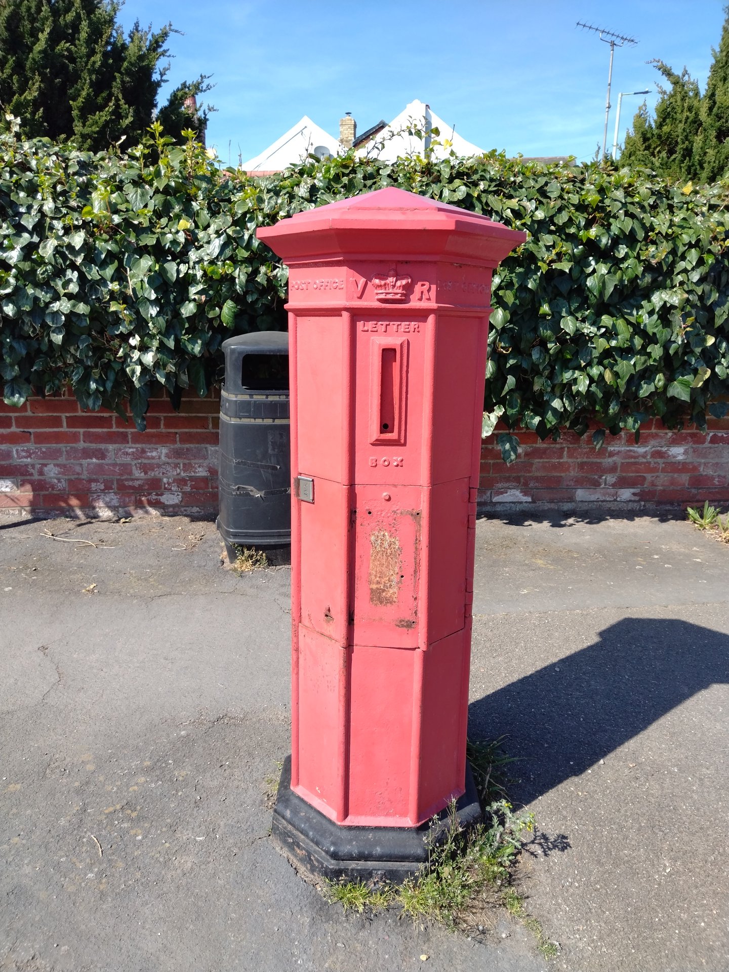 Mount Pleasant, Framlingham, Queen Victoria, Pillar Box