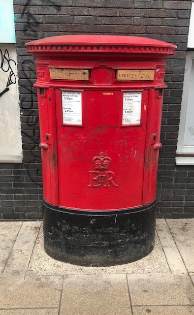 New York Street, Leeds, Queen Elizabeth II, Pillar Box
