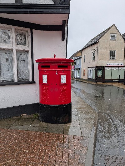 Swan Side, Bocking, Queen Elizabeth II, Pillar Box