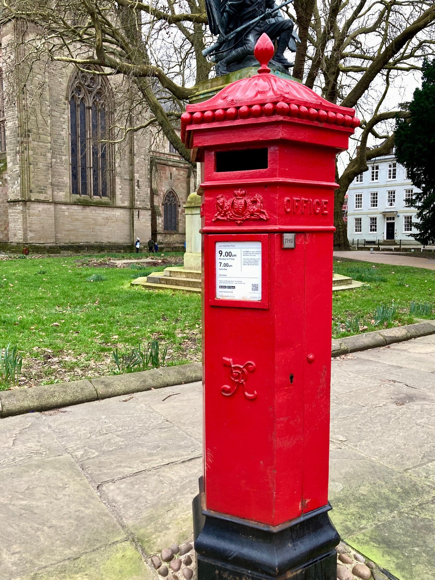 A44, Worcester, Queen Victoria, Pillar Box